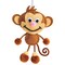 Creativity Street Felt Sewing Animal Kit, Monkey, 6.5'' x 10.5'' x 1'', 6PK PAC5702 - alternate 3